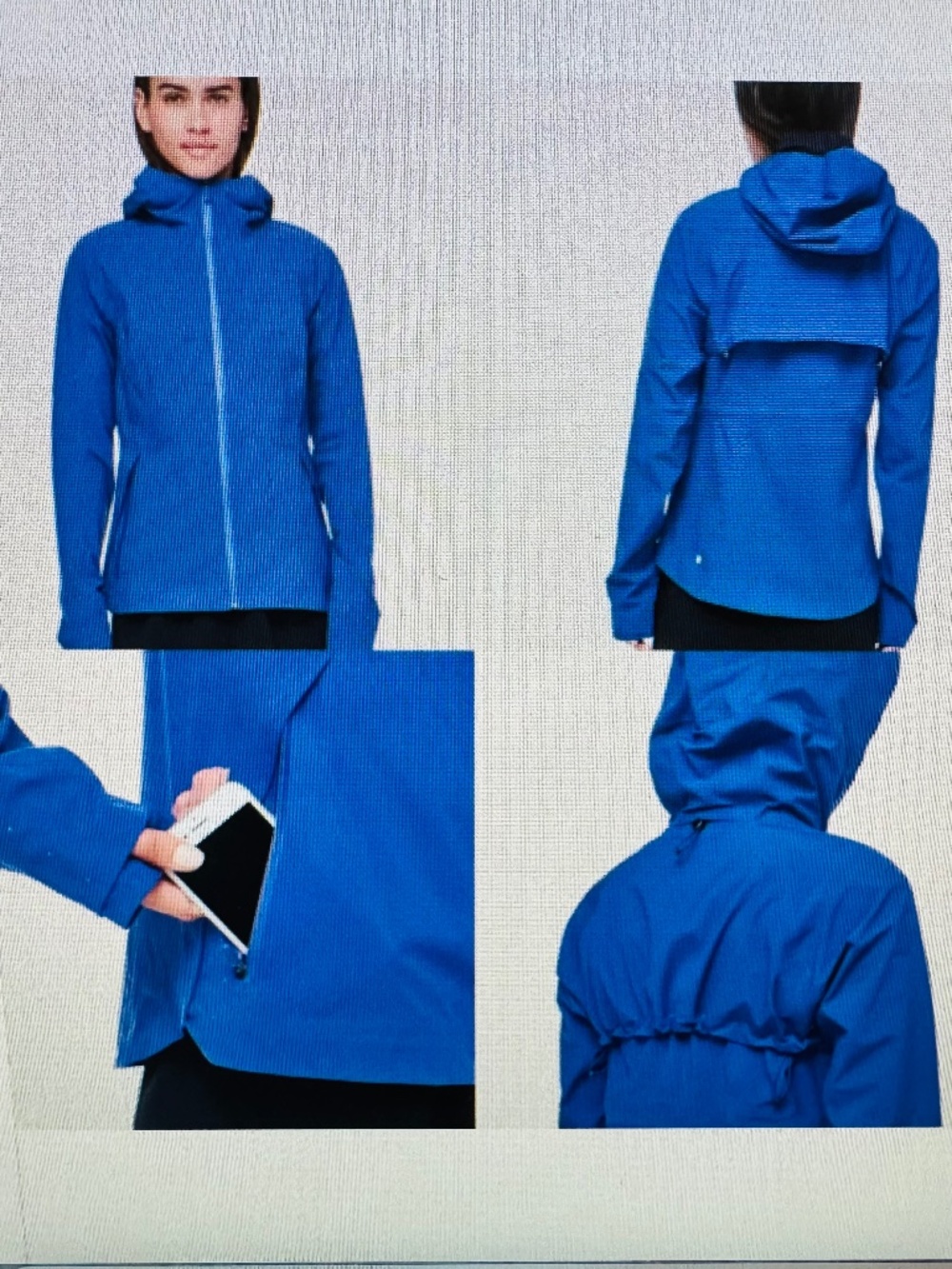 LULULEMON THE RAIN IS CALLING JACKET II  - Size 2   EUC